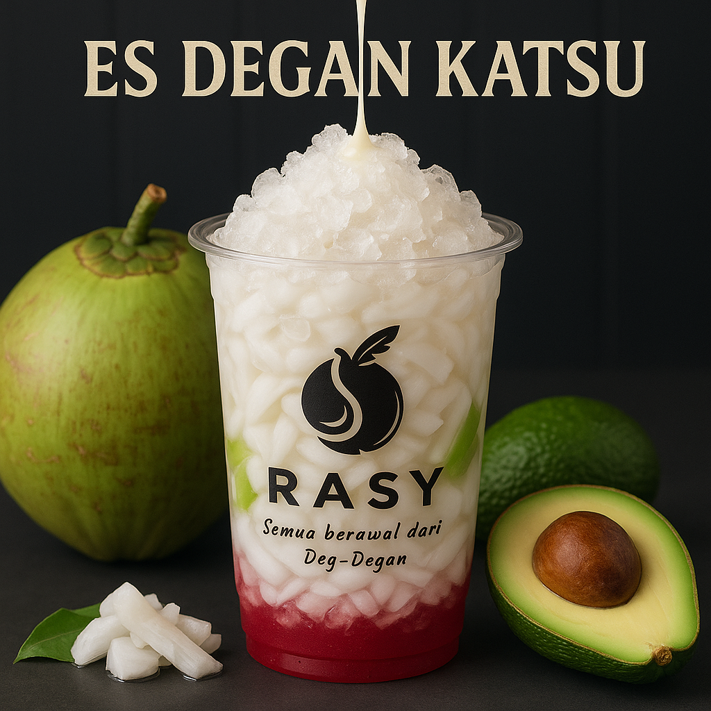 Es Degan Katsu (Alpukat Susu) Cup L