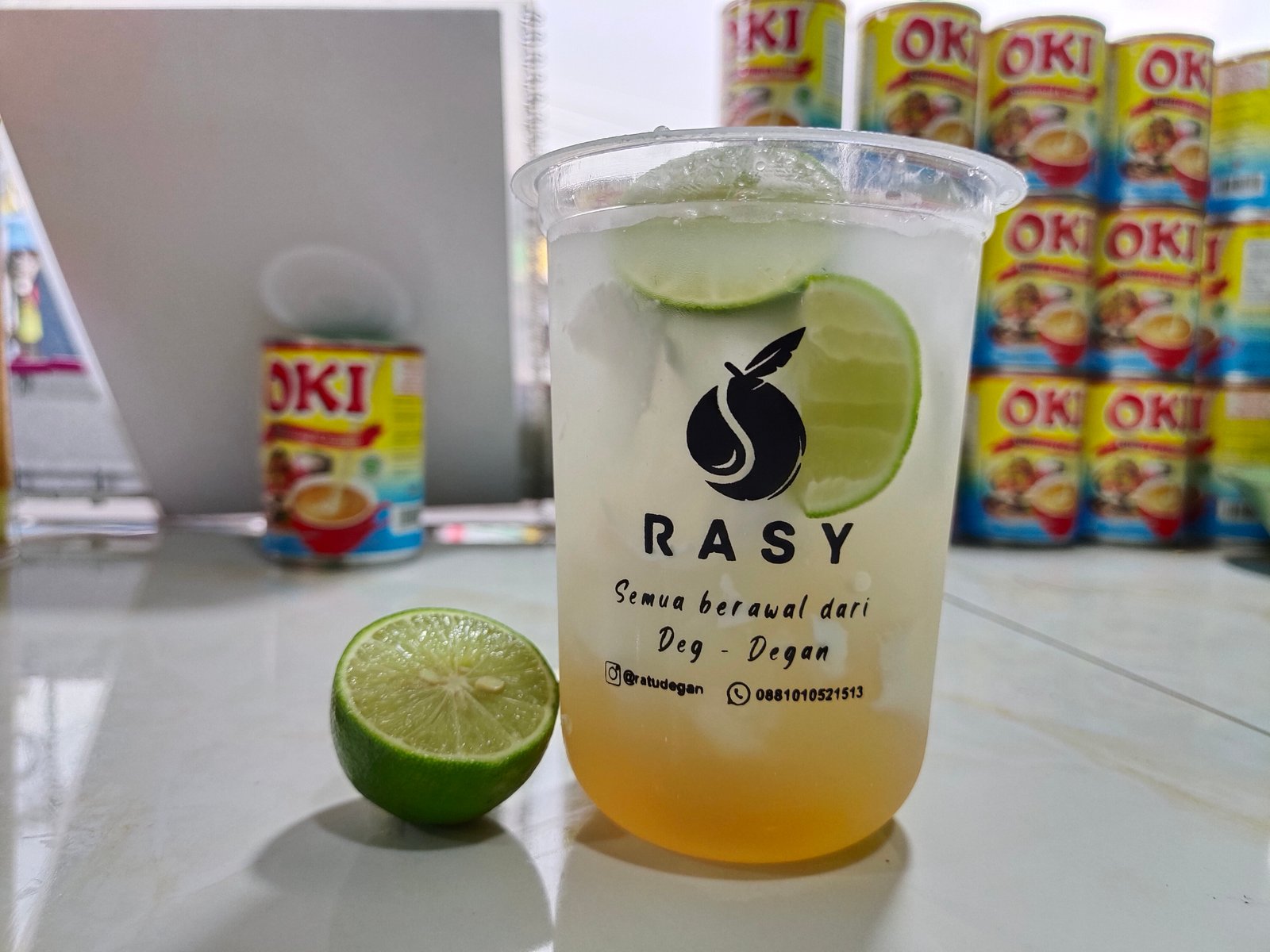 Es Degan Jeruk Nipis Cup L