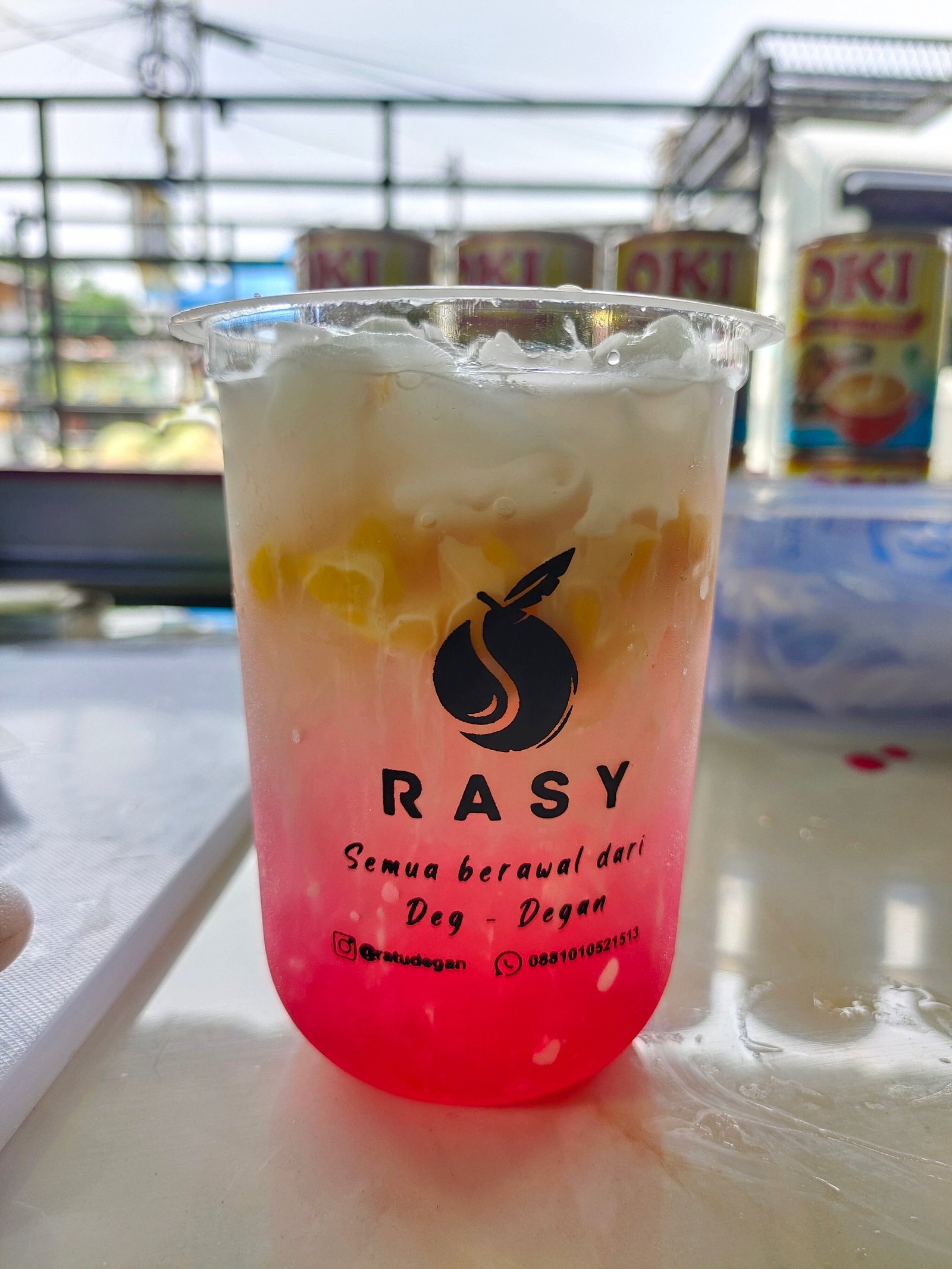 Es Degan Susi (Susu Sirup) Cup XL