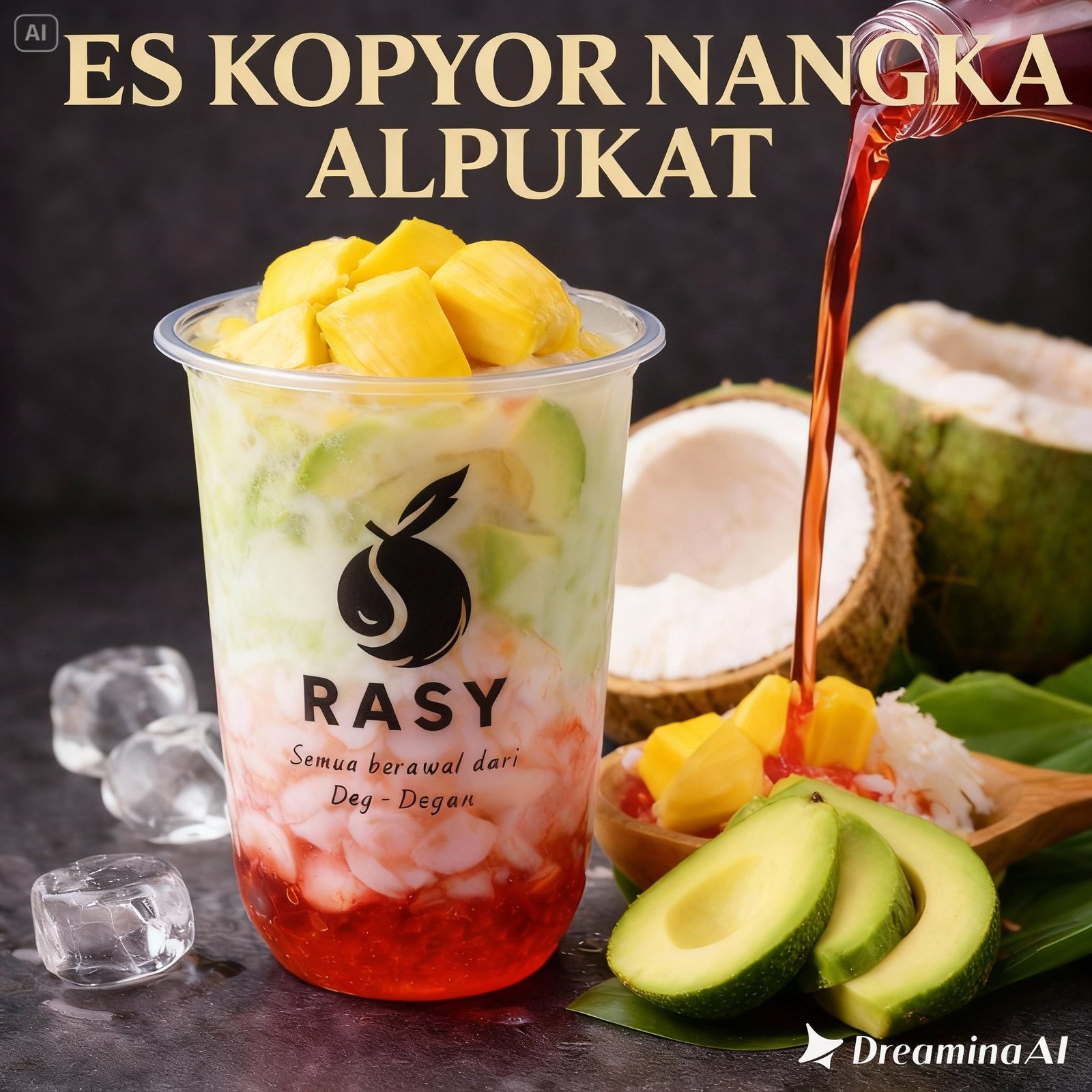 Es Kelapa Kopyor Nakal CUP XL